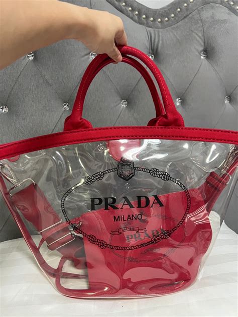 prada pvc tote bag|Prada tote bags for women.